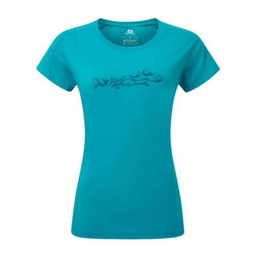 Bild von Mountain Equipment - Women's Headpoint Skyline Tee - Funktionsshirt Gr 16 türkis