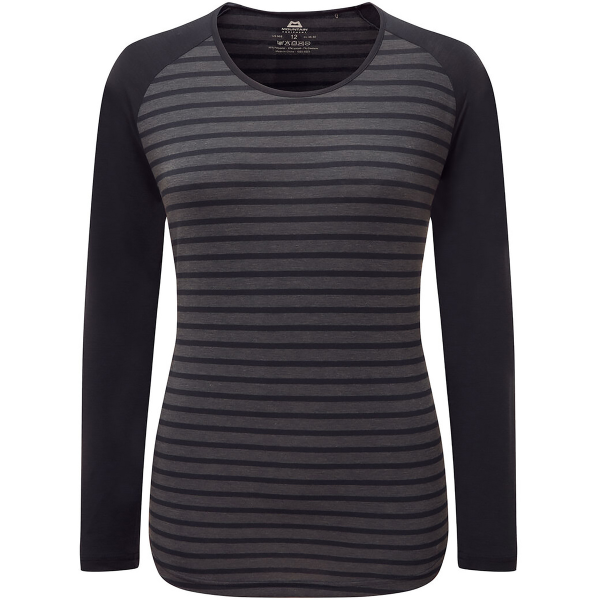 Bild von Mountain Equipment - Women's Redline L/S Tee - Longsleeve Gr 14 grau/schwarz