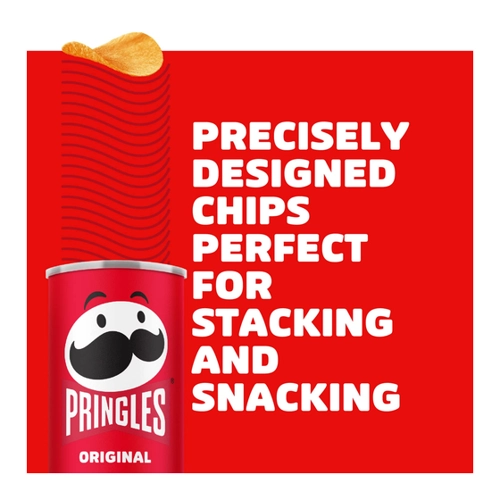 Bild von Pringles Original | Gesalzene Chips | Vegan | Einzelpackung (1 x 200g)