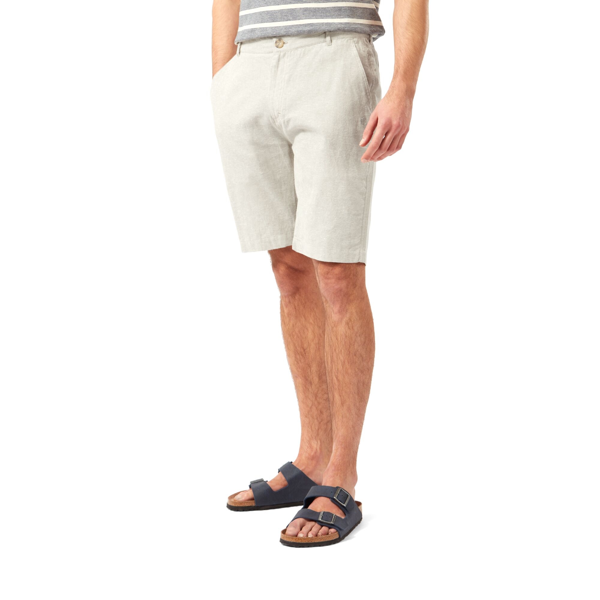 Bild von Craghoppers Leichte NosiBotanical Kier Shorts für Herren Parchment Marl