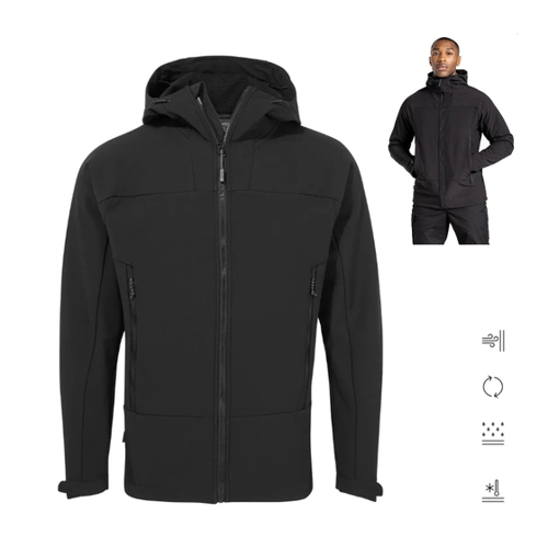 Bild von Craghoppers Expert Active Softshelljacke mit Kapuze Black
