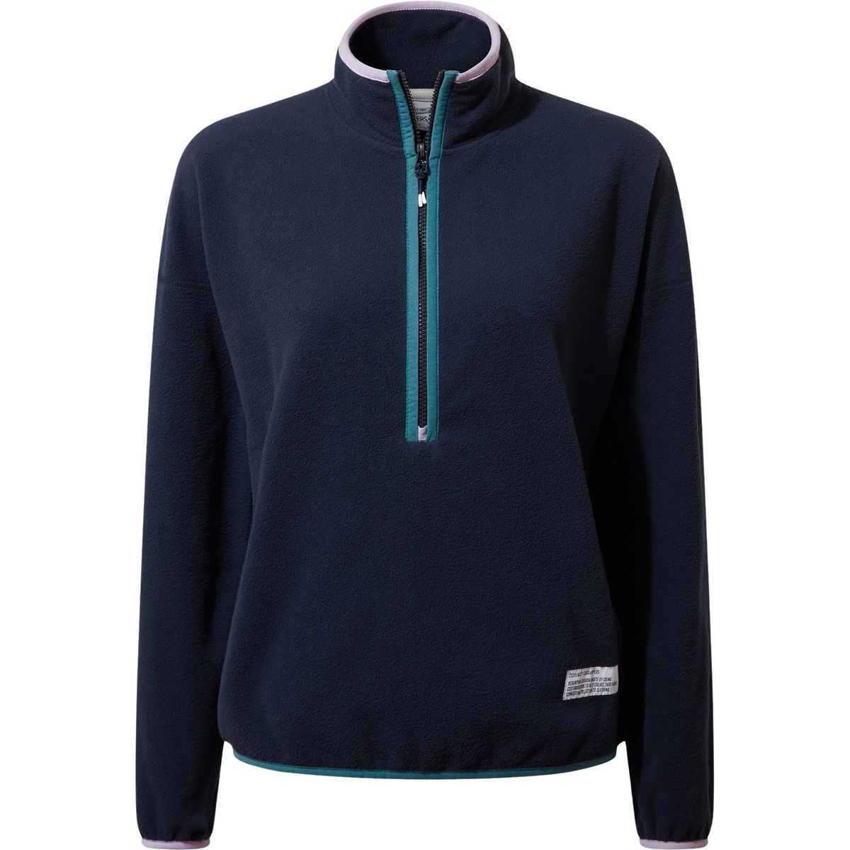 Bild von Craghoppers Trekkingjacke Craghoppers - funktioneller Microfleece Pulli CO2 Renu Half Zip, navy