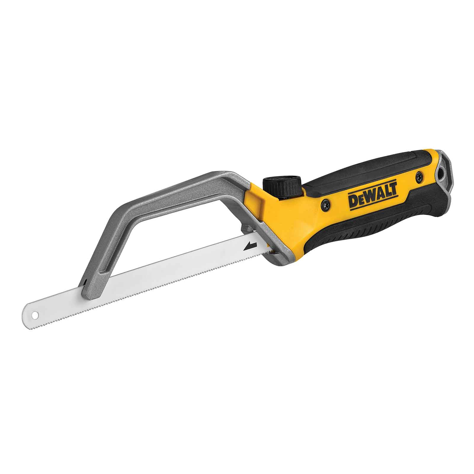 Bild von DeWALT Mini Hacksaw 300 mm with Adjustable Blade Length 10 and 12 Inches Small Hacksaw with 12 Inch Blade