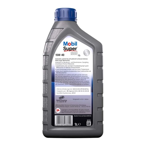 Bild von Mobil 1 Super 1000-X1 15W-40 5 Liter