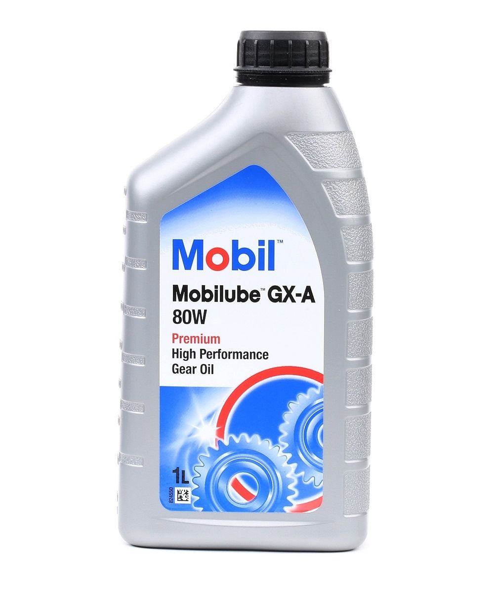 Bild von MOBIL Getriebeöl 80W 142805  VW,AUDI,MERCEDES-BENZ,Transporter IV Bus (70B, 70C, 7DB, 7DK, 70J, 70K, 7DC, 7DJ),GOLF I Cabriolet (155)