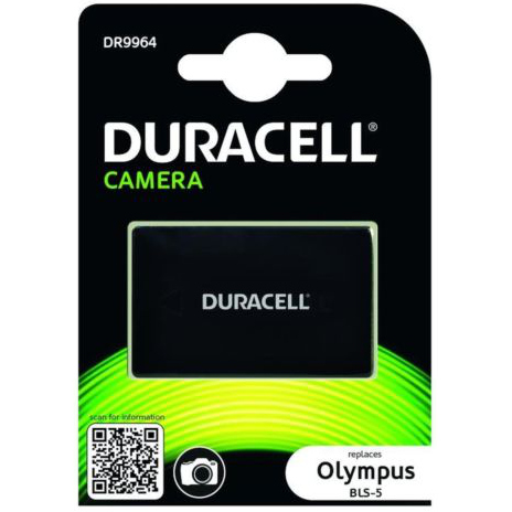 Bild von Duracell Lithium-Ionen-Akku BLS-5, 1000mAh (Akku), Kamera Stromversorgung, Schwarz