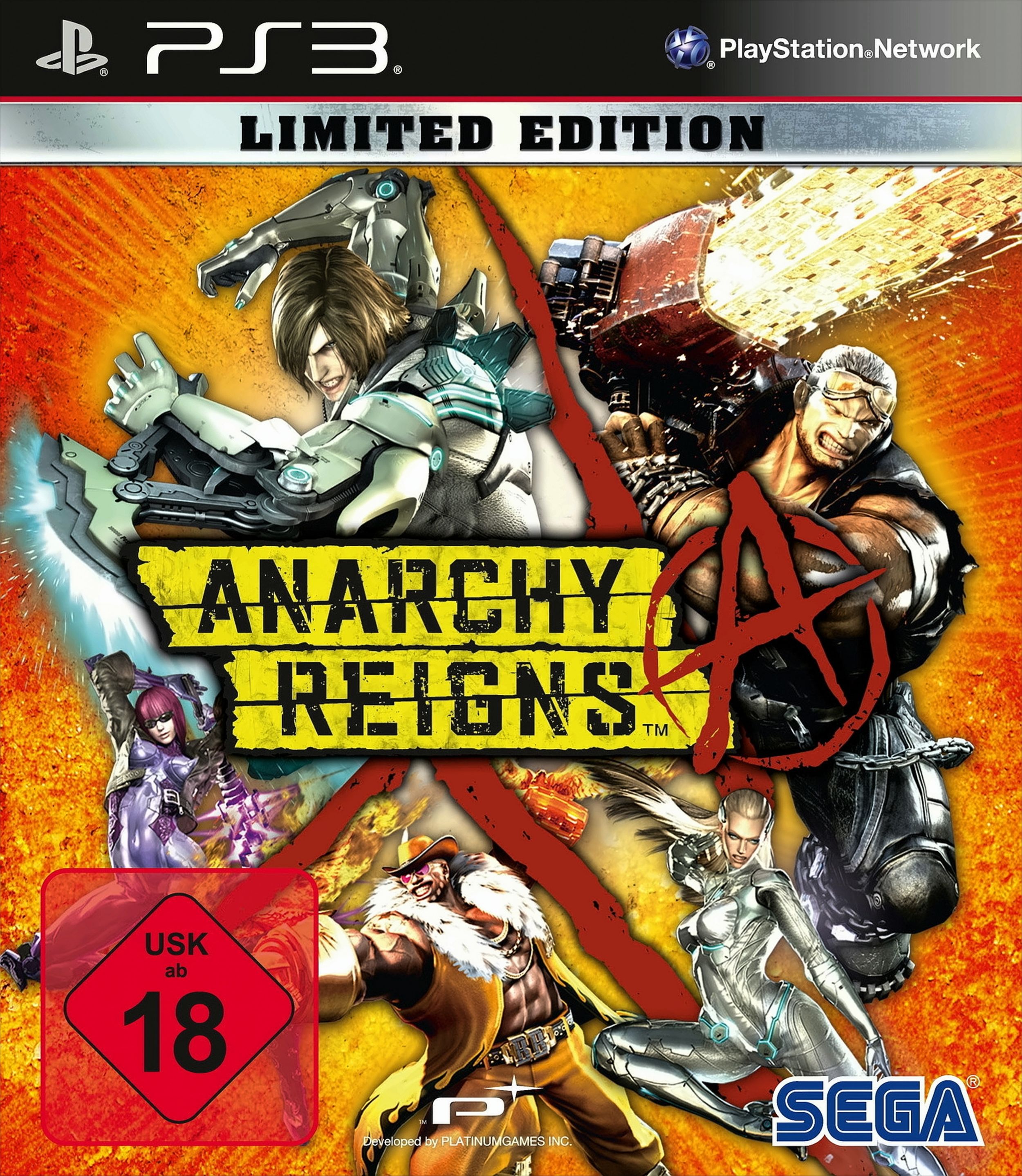 Bild von PS3 - Anarchy Reigns #Limited Edition (DE Version) (mit OVP) (gebraucht) NEUWERTIG USK18