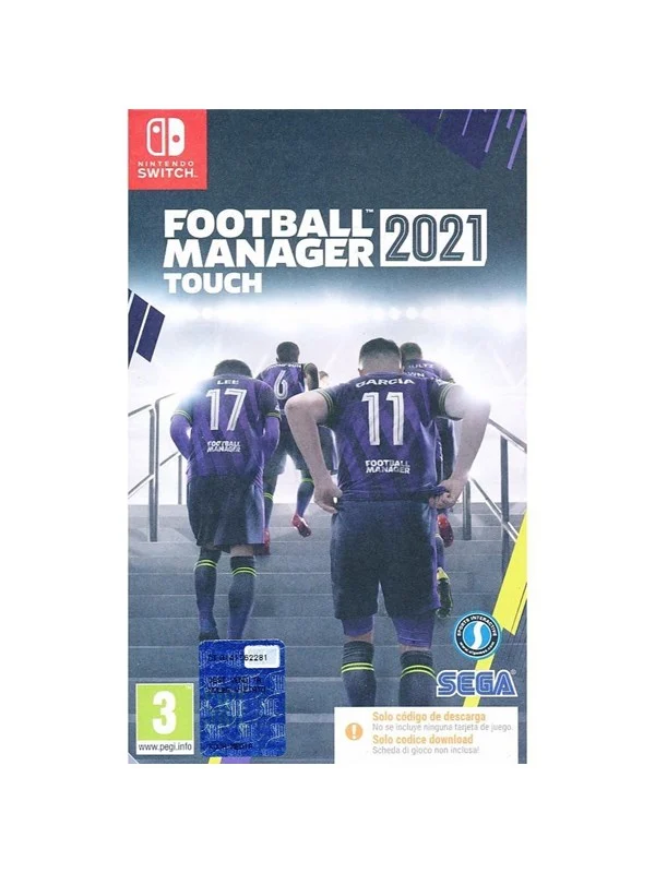 Bild von Football Manager 21 (Code in a Box) - Nintendo Switch - Sport - PEGI 3