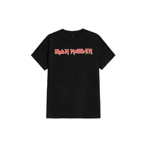 Bild von Iron Maiden - Logo - T-Shirt - Schwarz - XXL