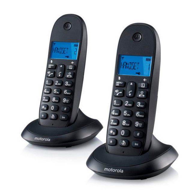 Bild von Motorola HDMI-Kabel, Kabelloses Telefon Motorola C1002 (2 pcs)
