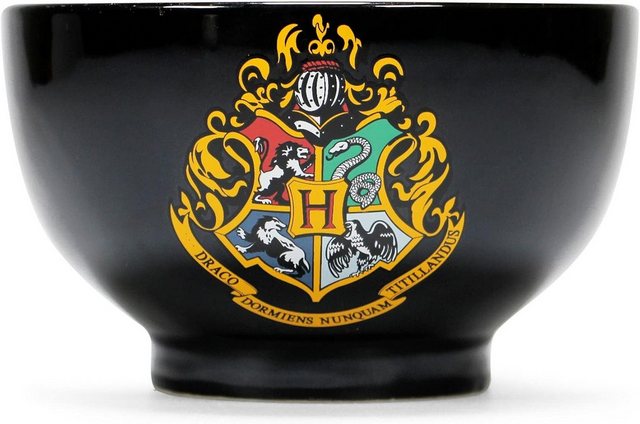 Bild von Half Moon Bay Müslischale Harry Potter Müslischale - Bowl Hogwarts Crest, (1-tlg), Spülmaschinengeeignet