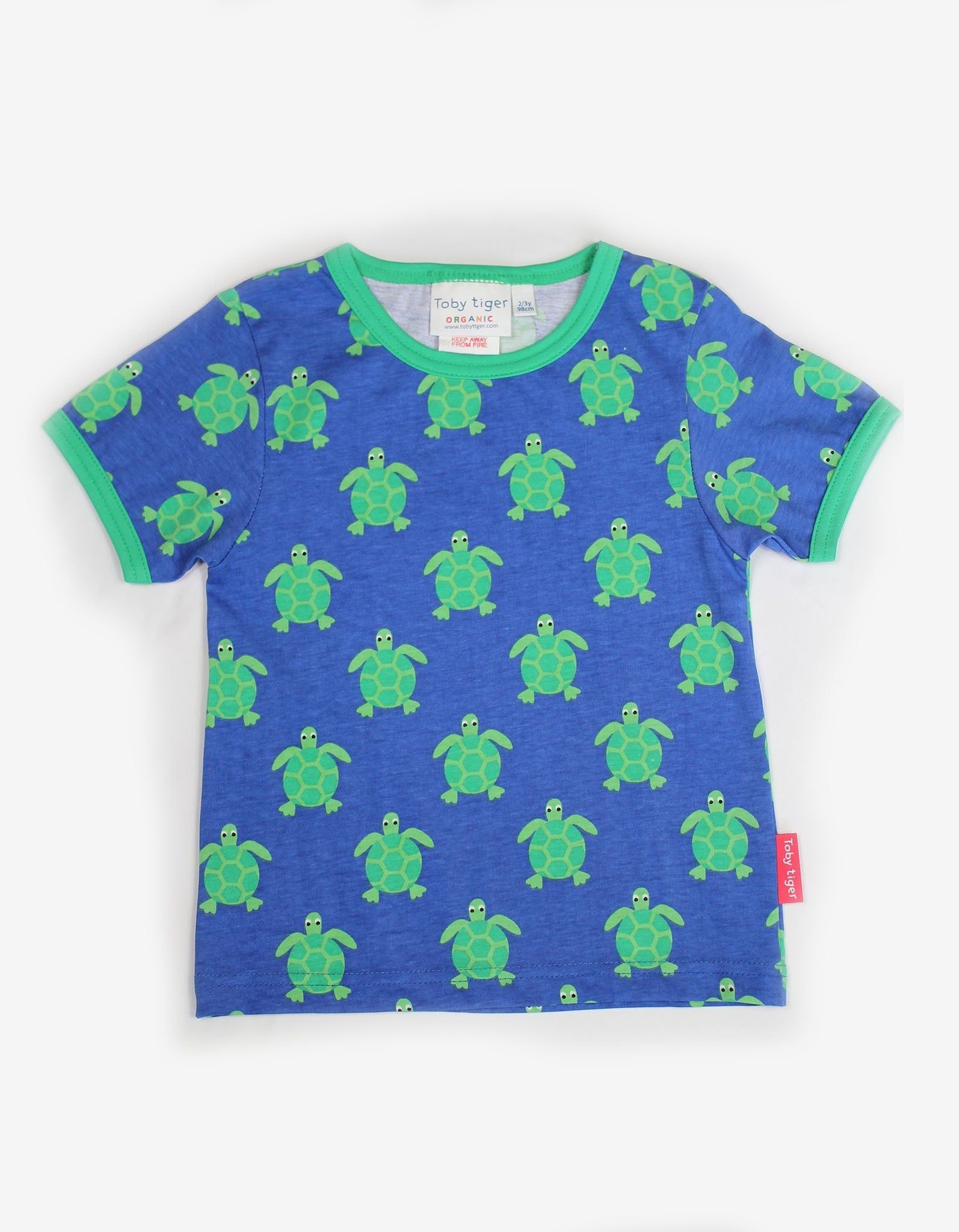 Bild von Toby Tiger T-Shirt, Schildkröten Print