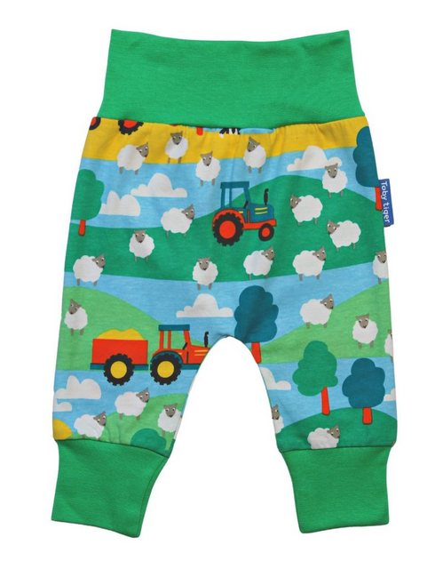 Bild von Toby Tiger Schlupfhose Hose mit Bauernhof Print