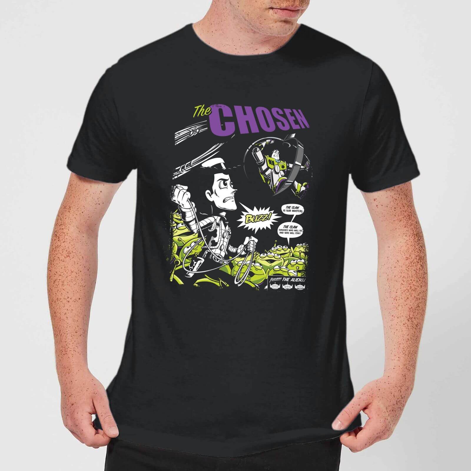 Bild von Toy Story Comic Cover Herren T-Shirt - Schwarz - L