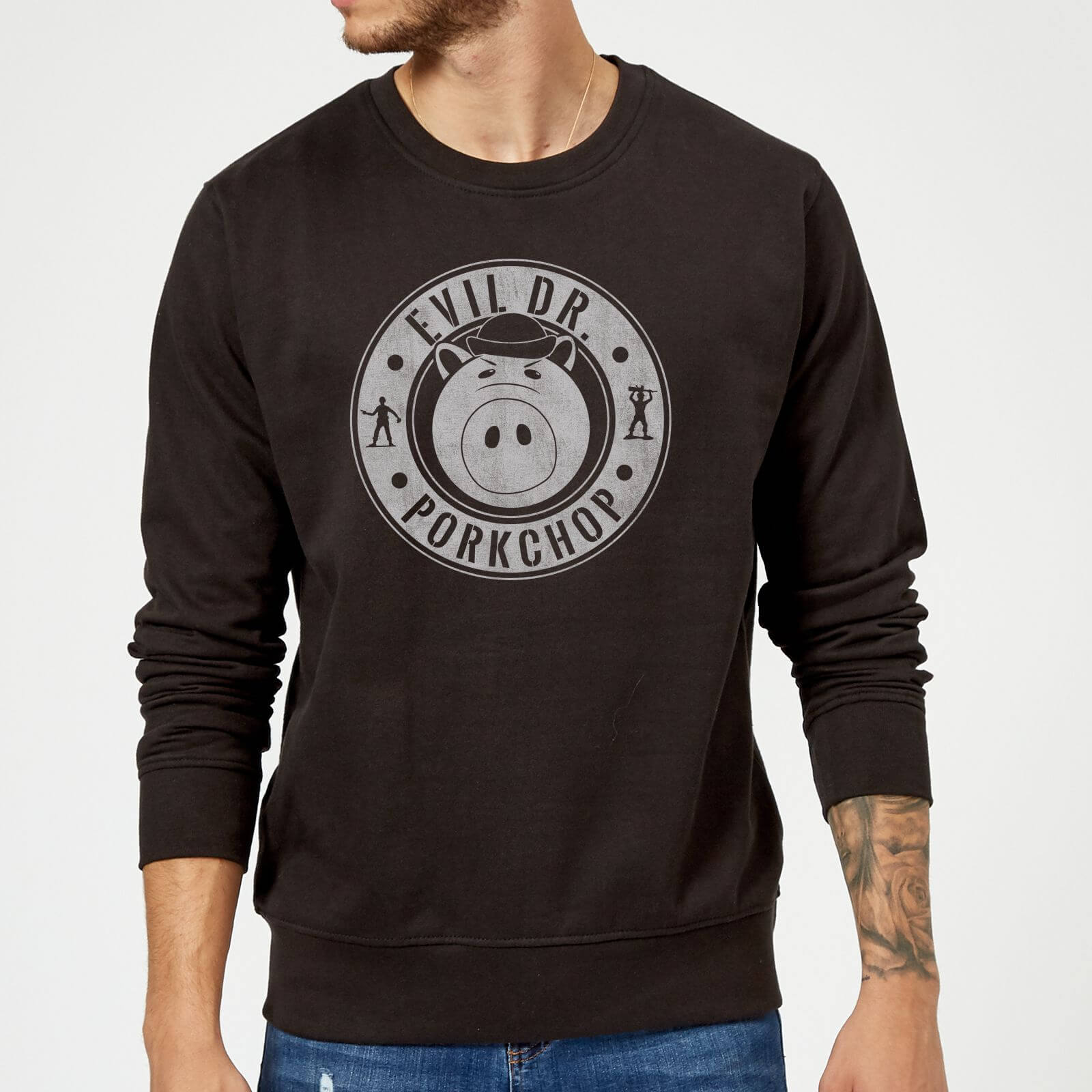 Bild von Toy Story Dr Porkchop Pullover - Schwarz - XL