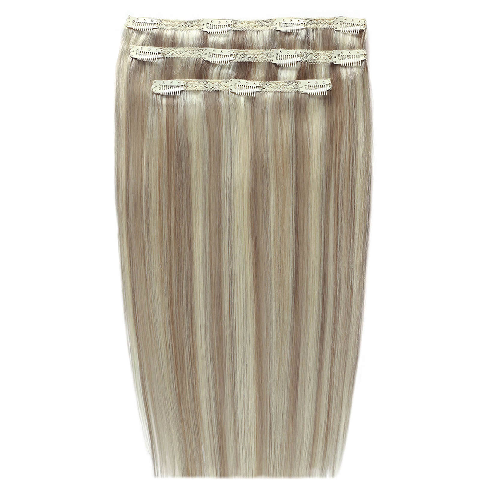 Bild von Beauty Works Deluxe Clip-in 20 Inch Extensions (Various Colours) - Champagne Blonde