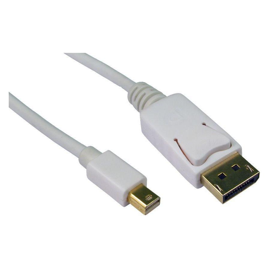 Bild von Cables Direct CDL 3m MDP-DP White (3 m), Video Kabel
