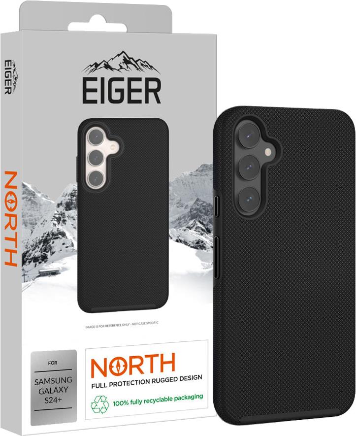 Bild von EIGER EGCA00550 Handy-Schutzhülle 17 cm (6.7) Cover Schwarz (EGCA00550)