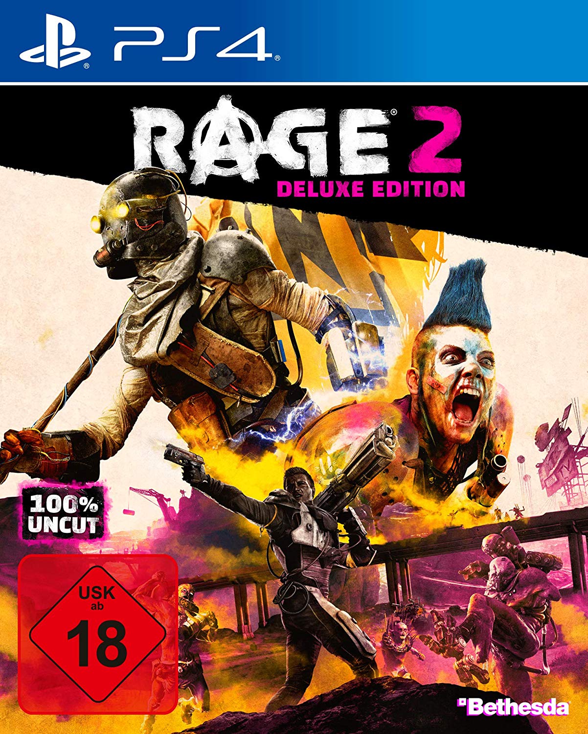 Bild von PS4 - Rage 2 #Deluxe Edition (DE Version) (mit OVP) (sehr guter Zustand) (gebraucht) USK18
