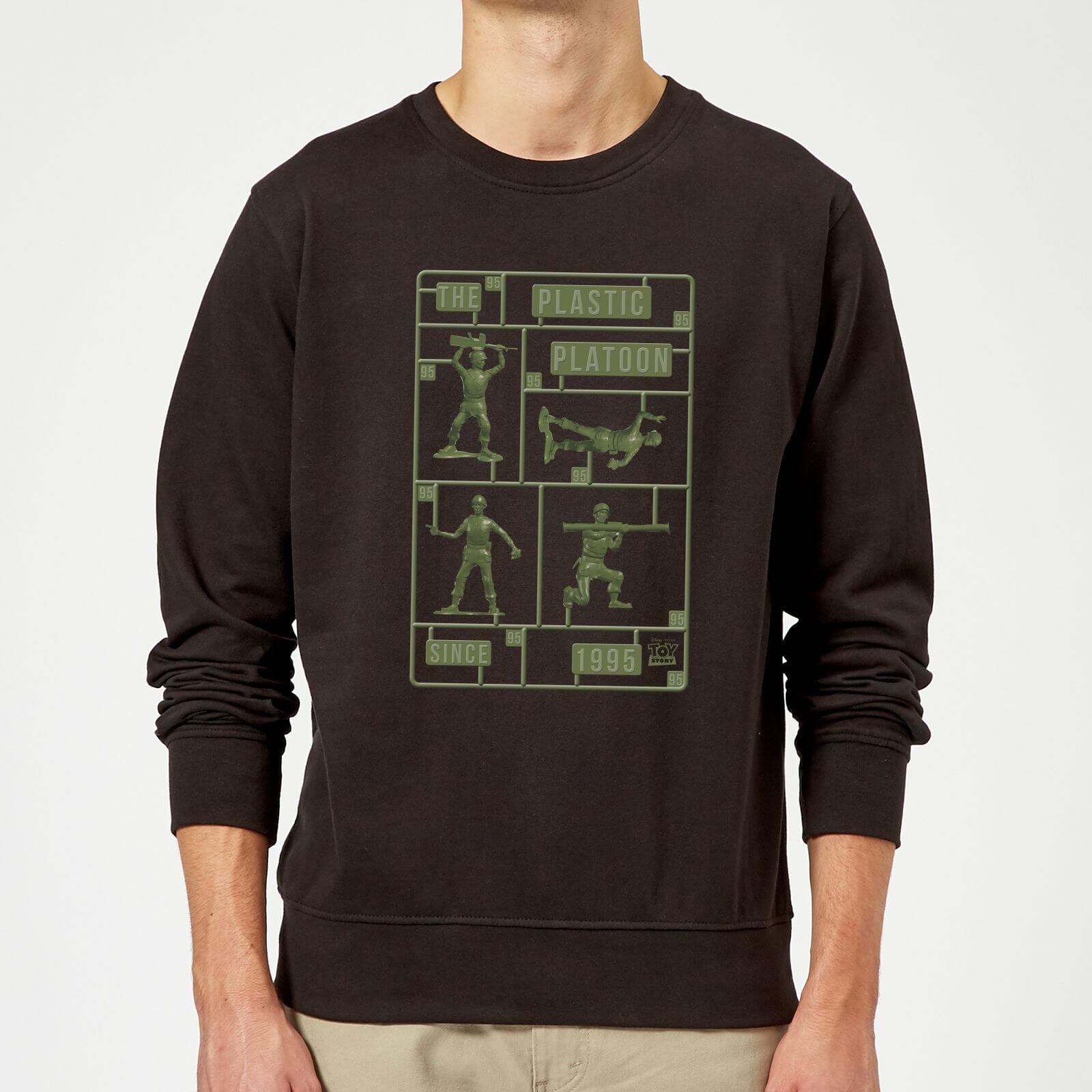 Bild von Toy Story Plastic Platoon Pullover - Schwarz - XL