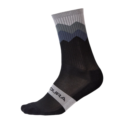 Bild von ENDURA Radsocken Zacken, für Herren, Größe L-XL, Socken Radsport, Mountainbike B