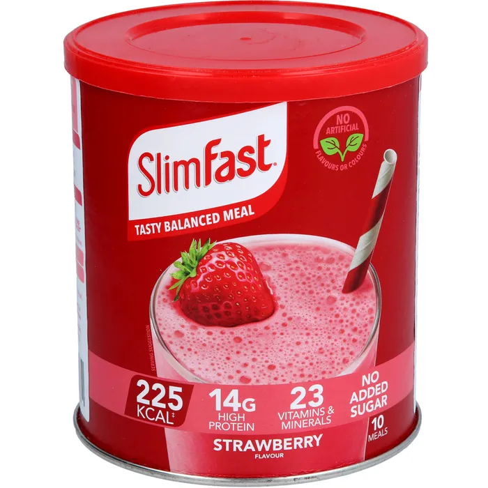Bild von SLIM FAST Pulver Erdbeere 365 g