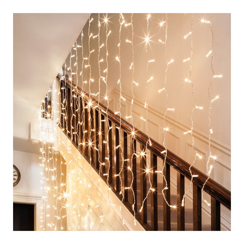Bild von Core Connect 2m x 2m 192er LED Lichtervorhang warmweiß - EAN 5056106705443