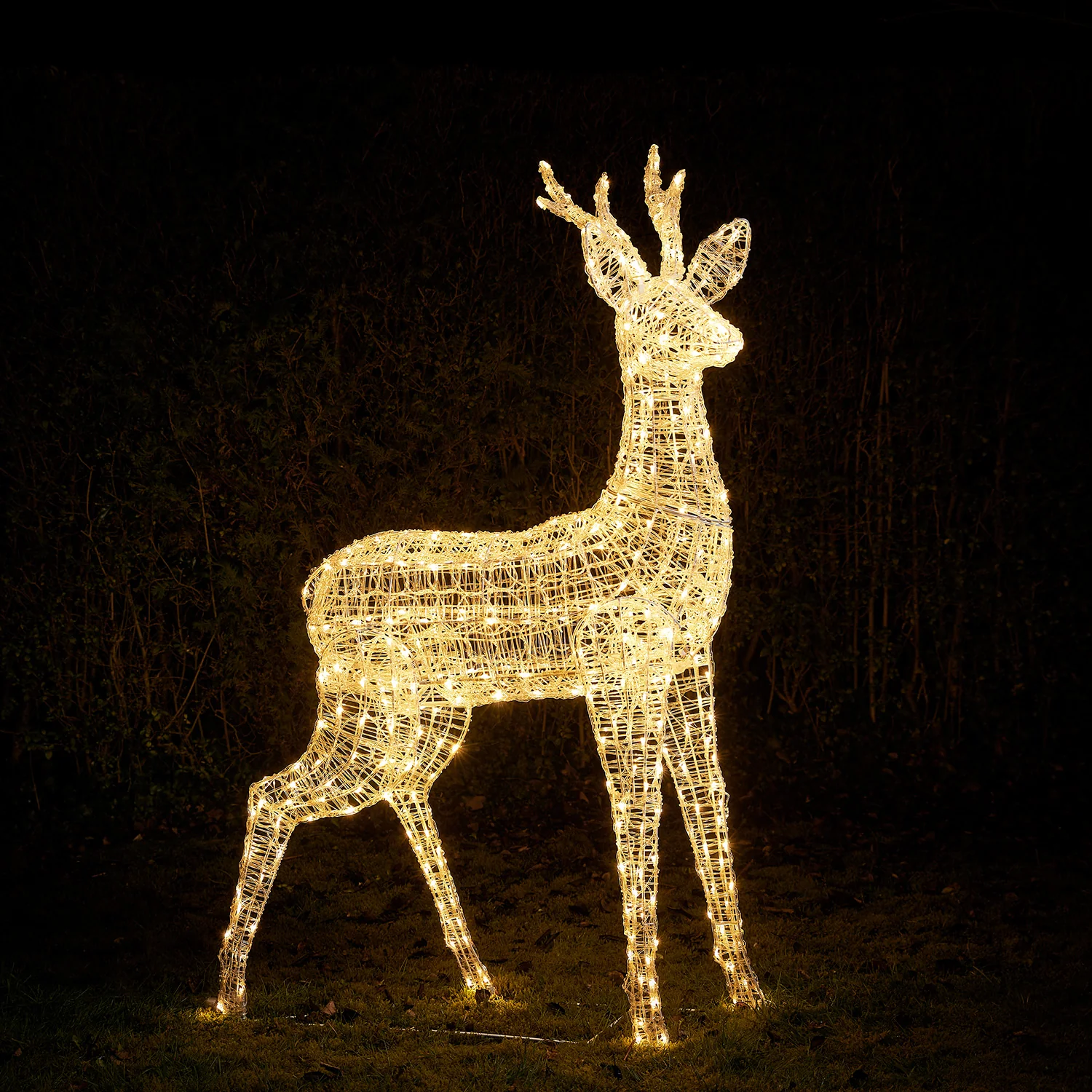 Bild von Swinsty 1,6m Bicolor LED Acryl Rentier Vater