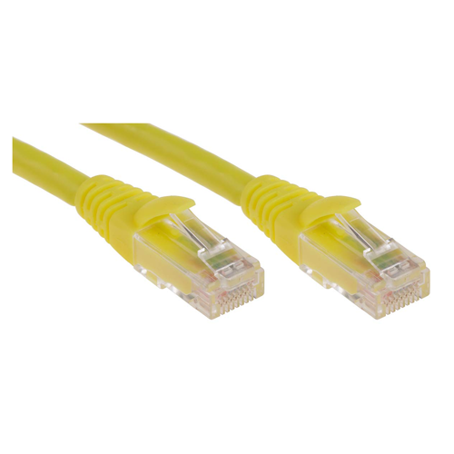 Bild von RS PRO Ethernetkabel Cat.6, 5m, Gelb - Patchkabel für hochwertige Netzwerkverbindungen