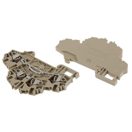 Bild von Rs Pro Spring terminal 2.5mm2 double deck Beige, Elektronikzubehör + Gehäuse, Beige