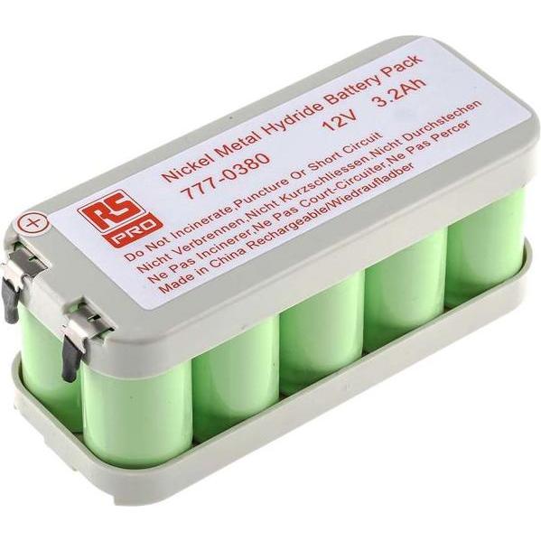 Bild von Rs Pro NiMH Cs x 10 3200mAh 12V Pack (10 Stk., CS, 3200 mAh), Batterien + Akkus