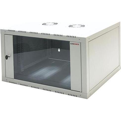 Bild von Rs Pro 9U 600x560mm single wall mount cabinet (9 HE, 19 Zoll Rack), Serverschrank, Grau