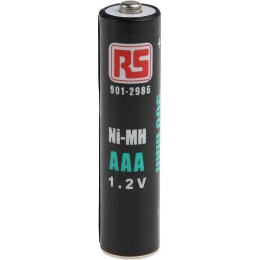 Bild von Rs Pro RS LSD NiMH AAA 900 mAh 4PK (4 Stk., AAA, 900 mAh), Batterien + Akkus