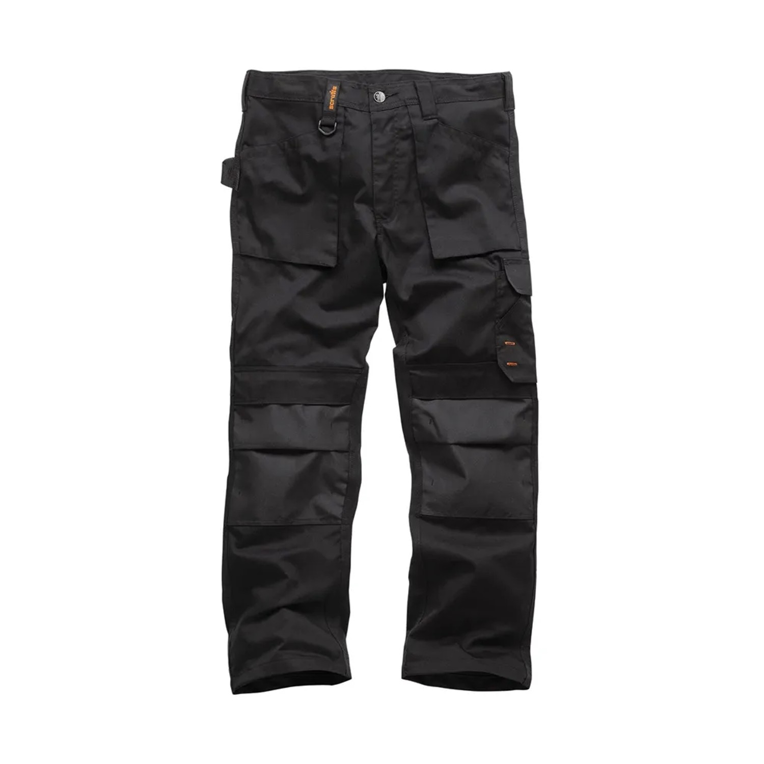 Bild von Scruffs Arbeitshose Worker Schwarz Größe 24 kurz - 40x6x31