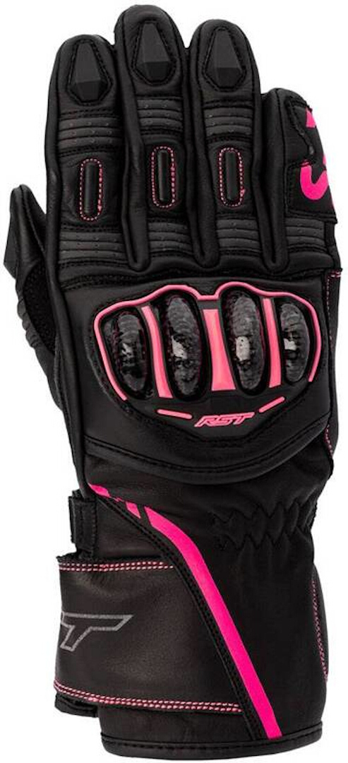 Bild von RST S1 Damen Motorradhandschuhe, schwarz-pink, Größe XL