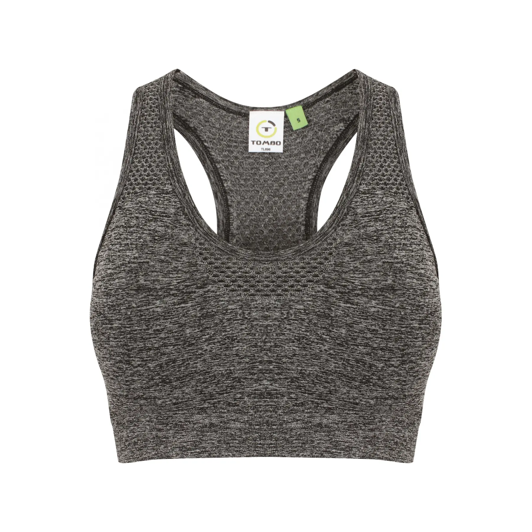 Bild von Tombo, Sport-BH, brassière sans coutures daen tobo (M), Grau, M