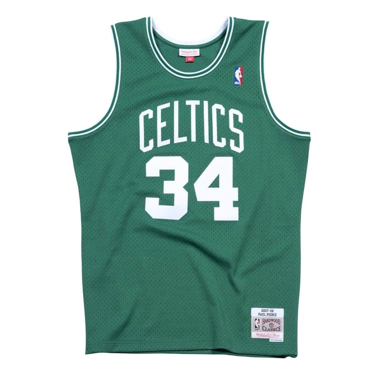 Bild von Mitchell & Ness, Herren, Sportshirt, Swingman Jersey Boston Celtics 200708 Paul Pierce (L), Grün, L