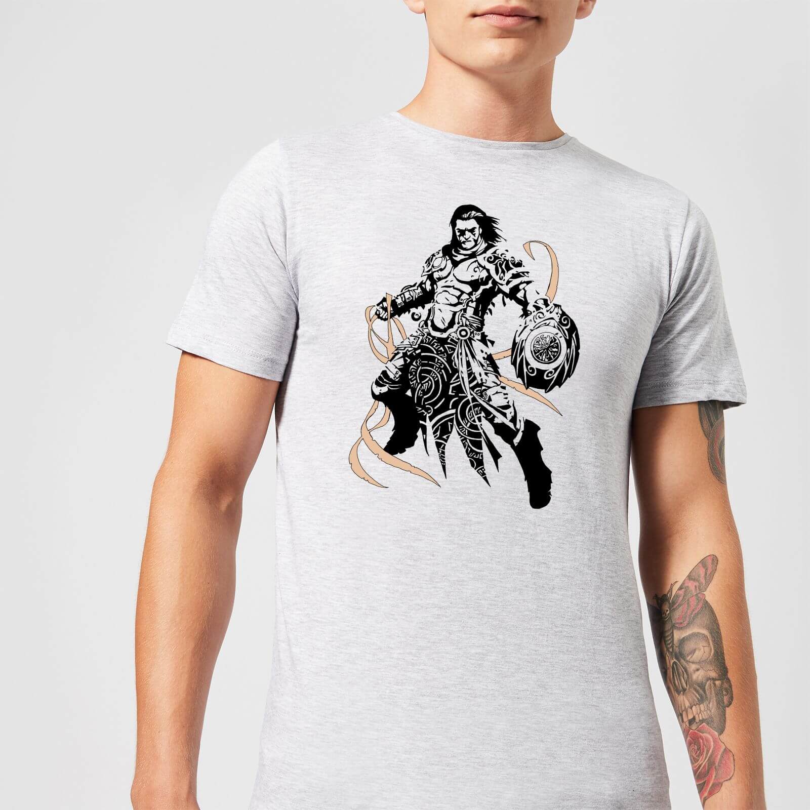Bild von Magic The Gathering Gideon Character Art T-Shirt - Grau - S