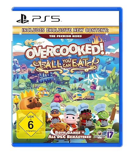 Bild von PS5 - Overcooked all you can Eat (DE Version) (mit OVP) (sehr guter Zustand) (gebraucht)