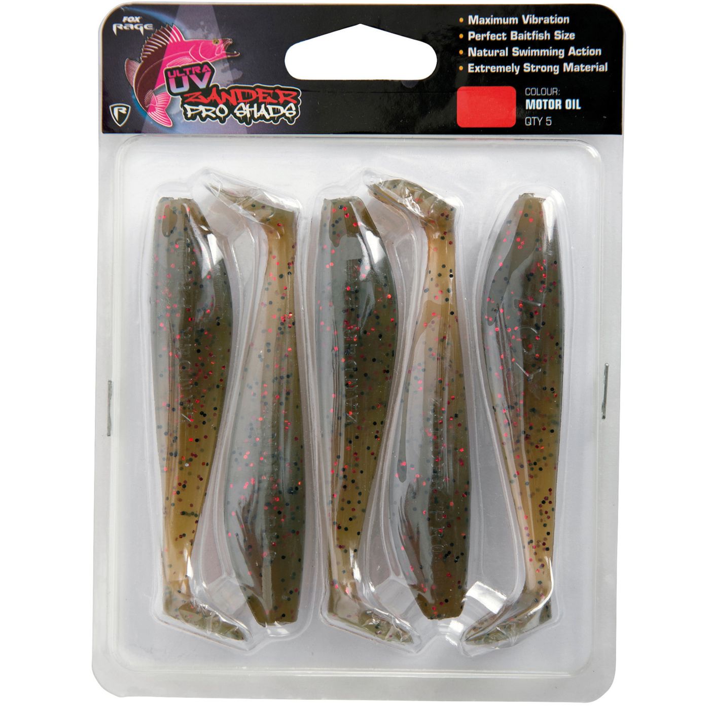 Bild von Fox Rage Kunstköder Fox Rage Zander Pro Ultra UV 12cm - 5 Gummifische