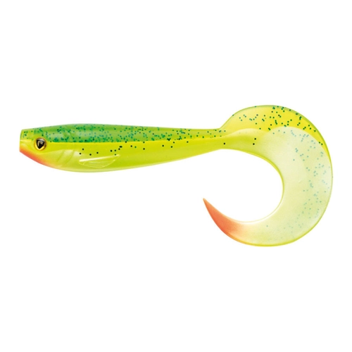 Bild von FOX RAGE Pro Grub 10cm UV Lemon Tiger – Weicher Köder für Raubfische