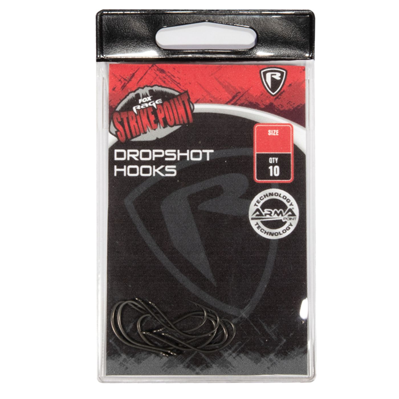 Bild von FOX RAGE Strike Point Drop Shot Hooks Gr.6 10Stk.