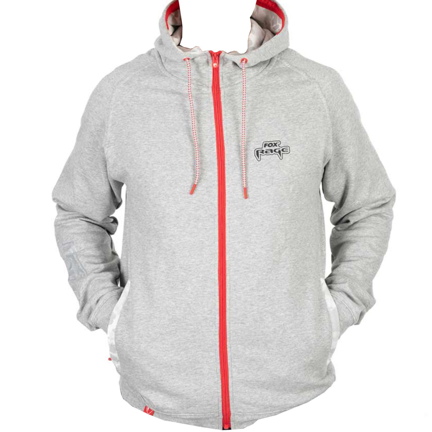 Bild von Fox Rage Voyager Hoody Light Grey - Angelpullover
