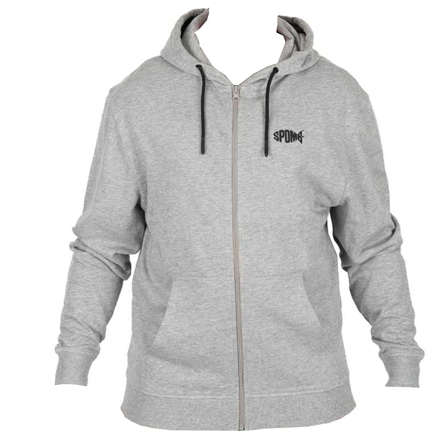Bild von Spomb Grey Hoodie full Zip - Angelpullover