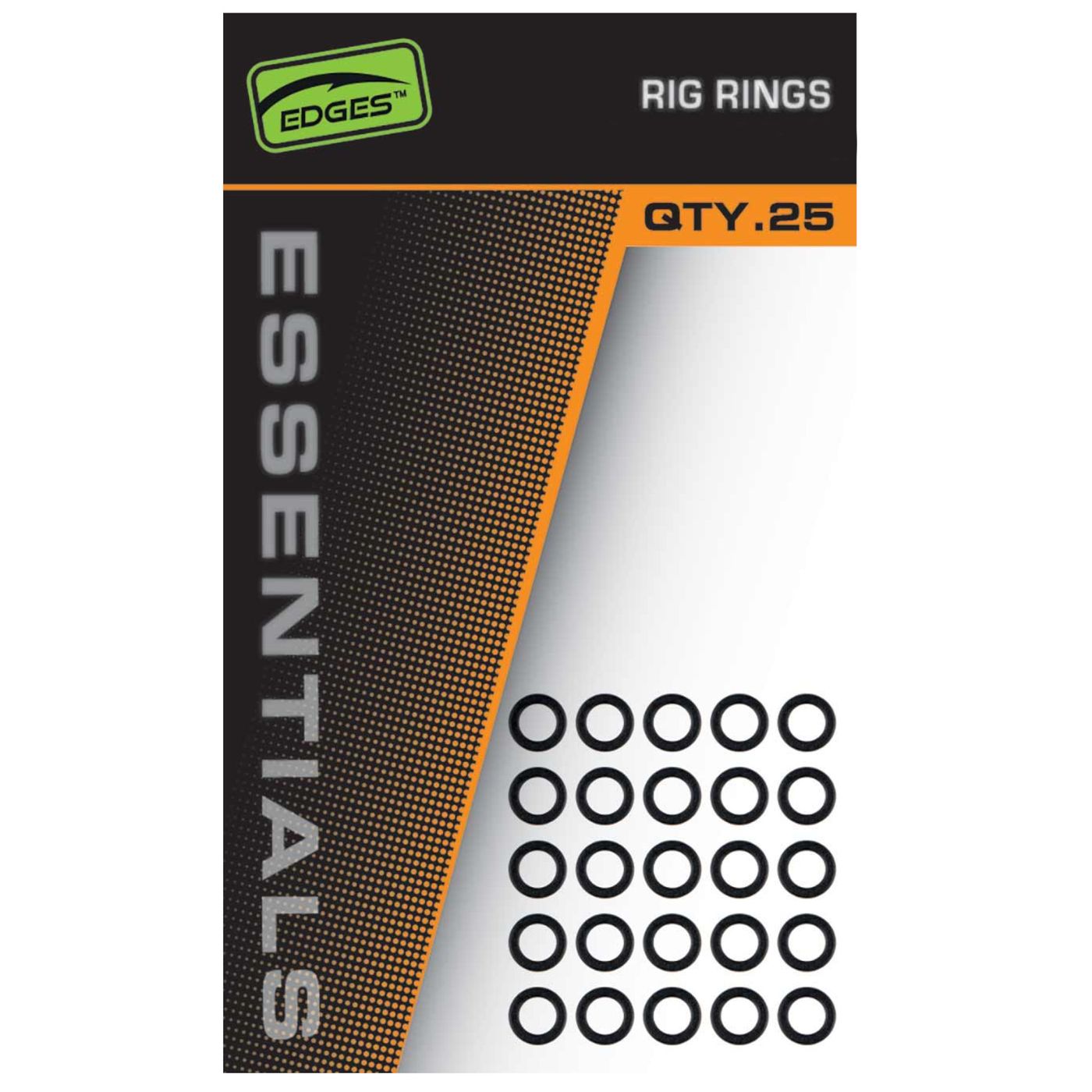 Bild von Fox Edges Rig Rings - 25 Ringe für Karpfenmontagen