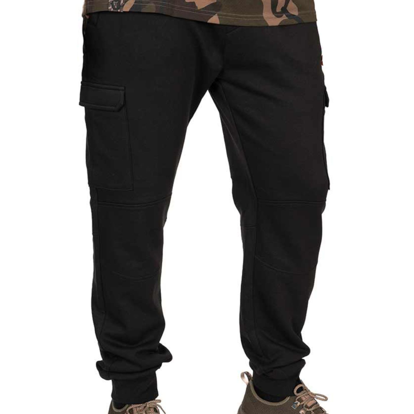 Bild von Fox LW Black / Camo Combat joggers - Angelhose