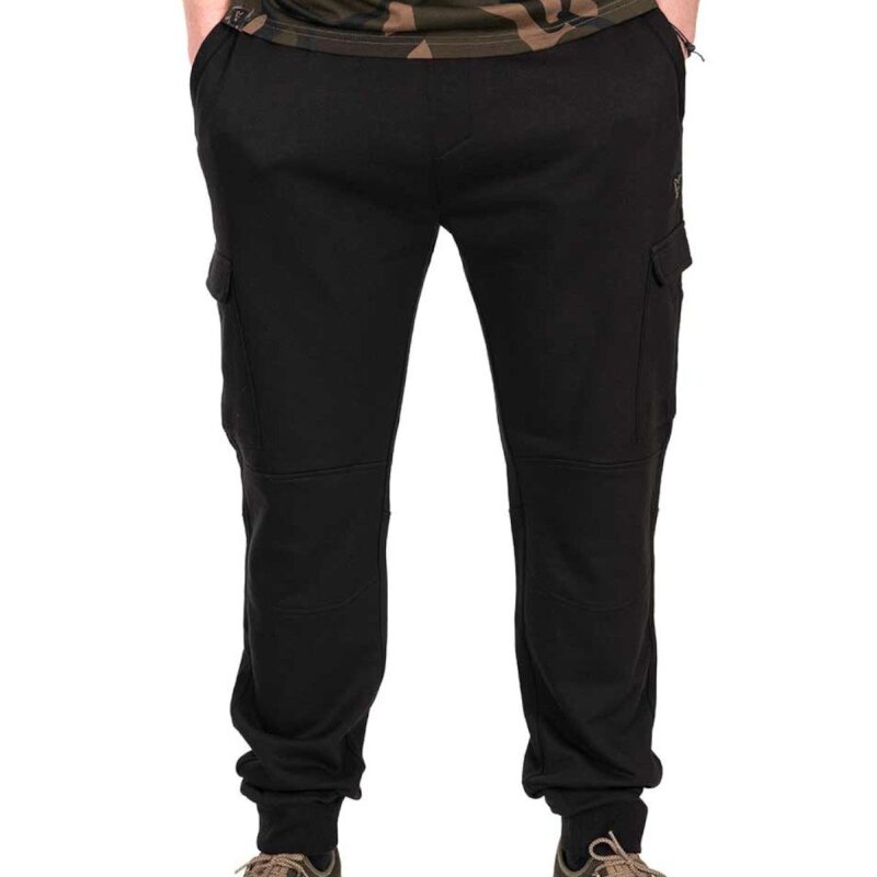 Bild von Fox LW Black / Camo Combat joggers - Angelhose