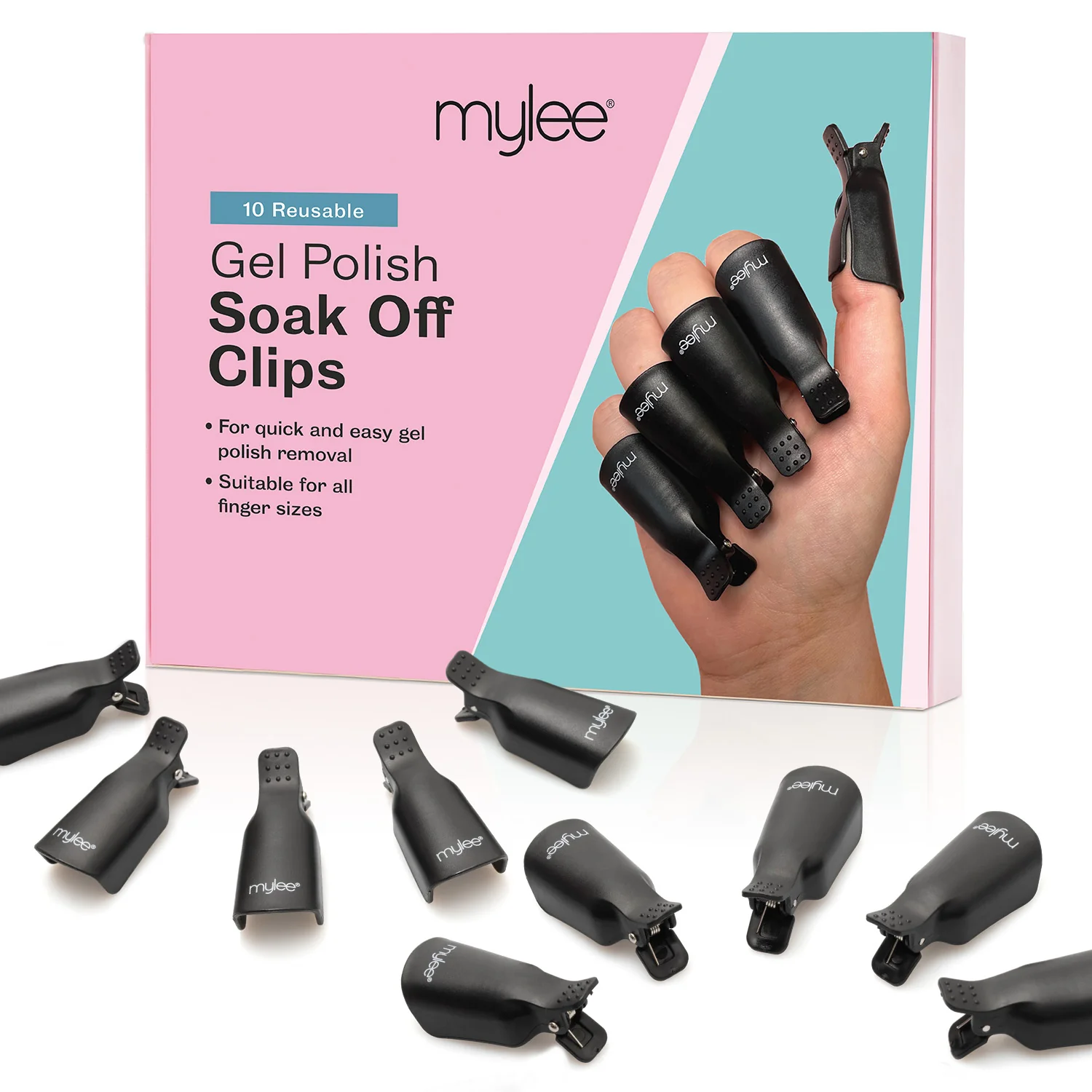Bild von Gellack-Entferner Clips - 10 Stück