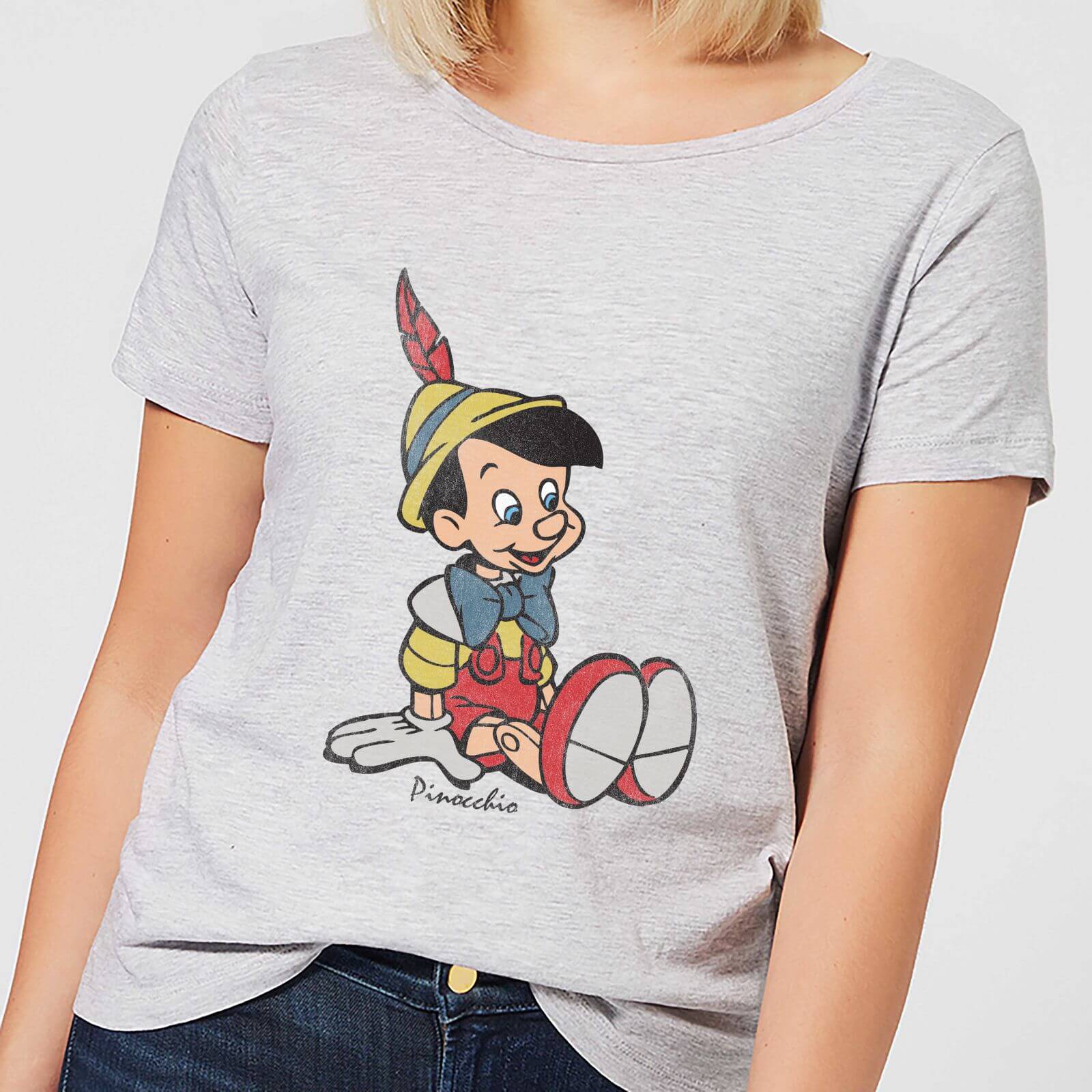 Bild von Disney Pinocchio Classic Damen T-Shirt - Grau - S