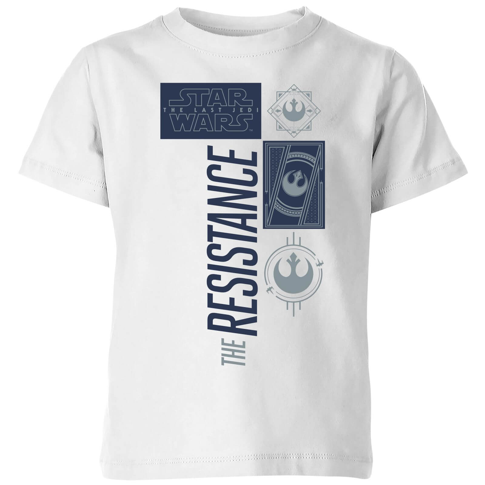 Bild von Star Wars The Resistance Weiß Kinder T-Shirt - Weiß - 11-12 Jahre